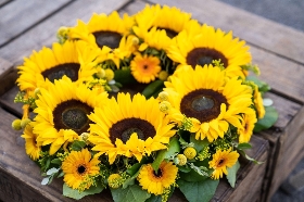 Sunflower Wreath