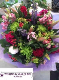 The Woking & Sam Beare Hospice bouquet