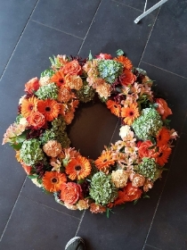 Orange wreath